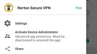 Screenshot von Norton App Lock 3