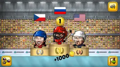 Screenshot von Puppet Hockey 2