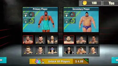 Screenshot von Tag Team Wrestling Games: Mega Cage Ring Fighting 6
