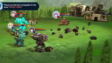 Screenshot von Epic Mecha Girls 3