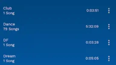 Screenshot von Музыкальный проигрыватель 7