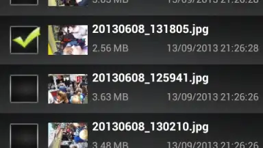 Screenshot von File Selector/Explorer 4