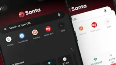 Screenshot von Santa Browser 4