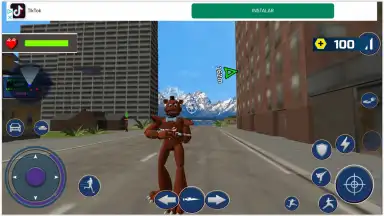 Screenshot von Bear Rope Hero Vice Town 7