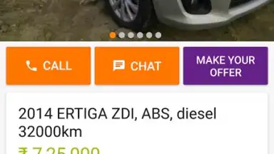 Screenshot von OLX 7
