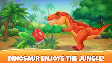 Screenshot von Trucks and Dinosaurs for Kids 2