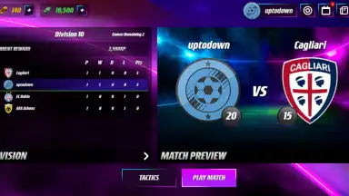 Screenshot von Champions Elite Football 9
