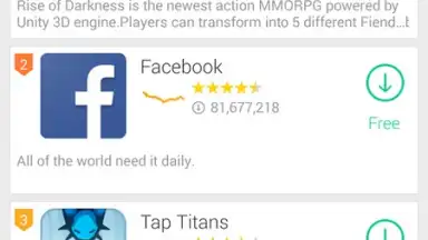 Screenshot von 1Mobile Market Lite 5