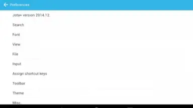 Screenshot von Jota+ 14