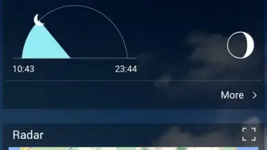 Screenshot von Digital Clock & World Weather 21