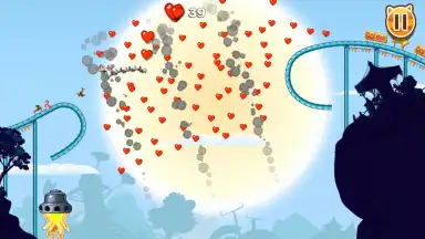 Screenshot von Nutty Fluffies Rollercoaster 5