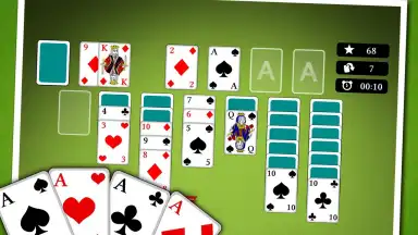 Screenshot von Пасьянс «Косынка» 10