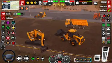 Screenshot von JCB Game Snow Excavator Games 3