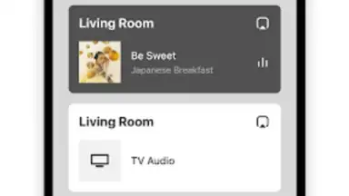 Screenshot von Sonos 6