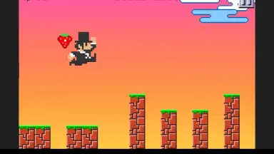 Screenshot von Super Mega Runners 8 Bit Mario 4
