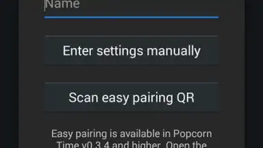 Screenshot von Popcorn Time Remote 3