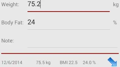 Screenshot von Calories! 2