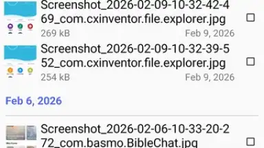 Screenshot von Cx File Explorer 13