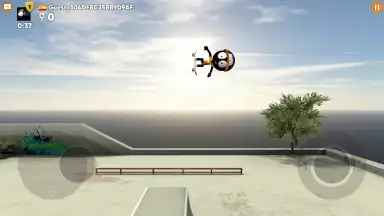 Screenshot von Stickman Skate Battle 7