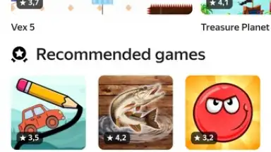 Screenshot von Yandex Games 2