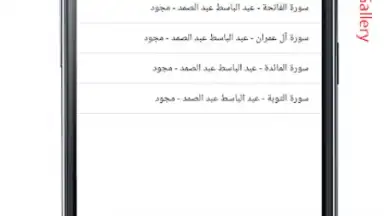 Screenshot von Audio Quran 1