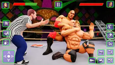 Screenshot von Real World Wrestling Arena 5