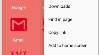 Screenshot von Angel browser 3