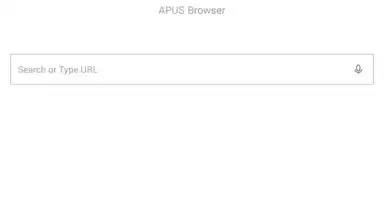 Screenshot von APUS Browser 8