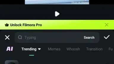 Screenshot von Filmora 17