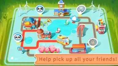 Screenshot von Baby Panda’s School Bus 3