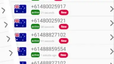 Screenshot von Temp Number - Virtual Number 1