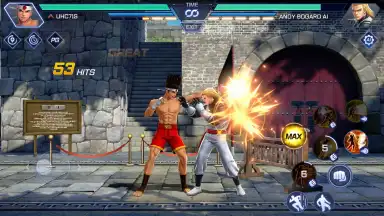 Screenshot von The King of Fighters ARENA 10