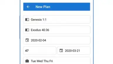 Screenshot von Bible Plan 4