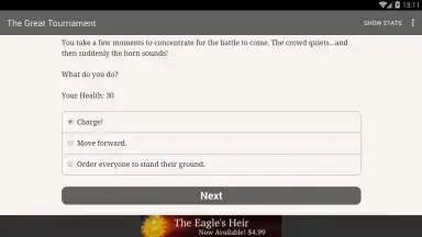 Screenshot von The Great Tournament 2