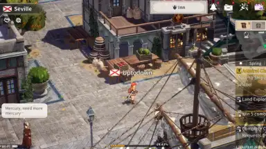 Screenshot von Uncharted Waters Origin 3