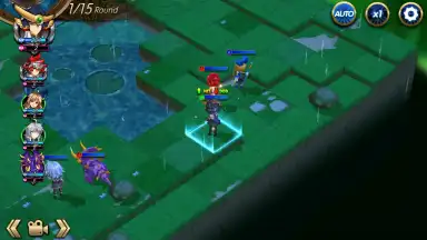 Screenshot von Biazing Sword - SRPG Tactics 9