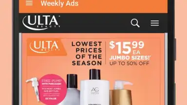 Screenshot von Ulta Beauty 4
