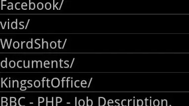 Screenshot von Basic docx Reader 2