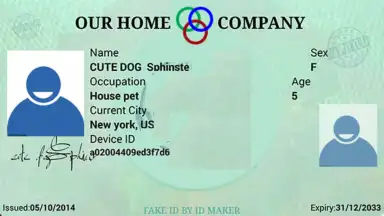Screenshot von ID Creator 4