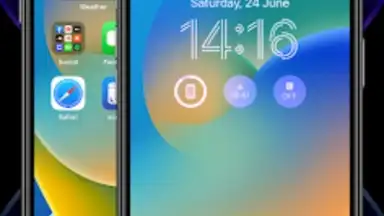Screenshot von iCenter iOS 17: X - Status Bar 5
