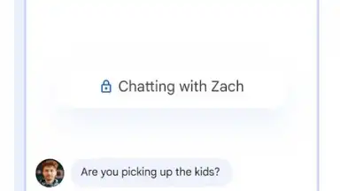 Screenshot von Google Messages 2