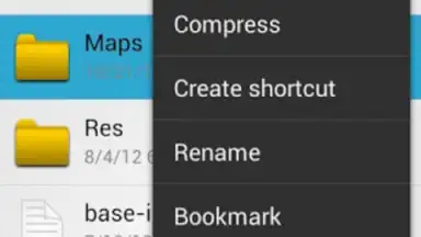 Screenshot von OI File Manager 2
