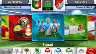 Screenshot von Top Eleven 2