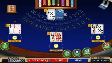 Screenshot von Блэкджек! 8