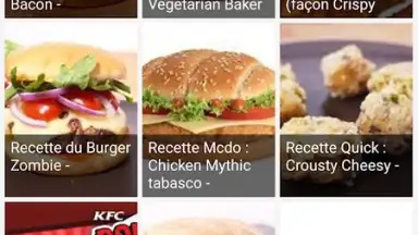 Screenshot von Recettes Sandwichs 3