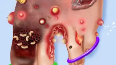Screenshot von ASMR Salon: Foot Care Makeup 2