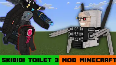 Screenshot von SKIBIDI TOILET 3 for Minecraft 2
