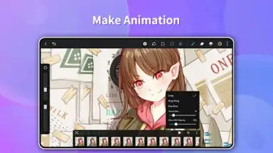 Screenshot von HiPaint 15