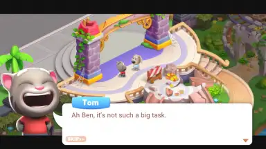 Screenshot von Talking Tom Fun Fair 4
