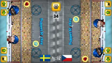 Screenshot von Puppet Hockey 1